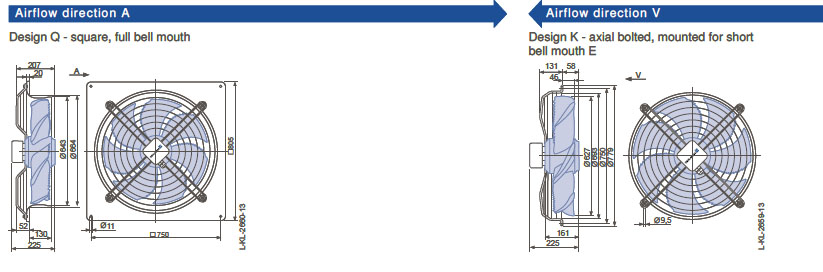 Габаритные и присоединительные размеры
