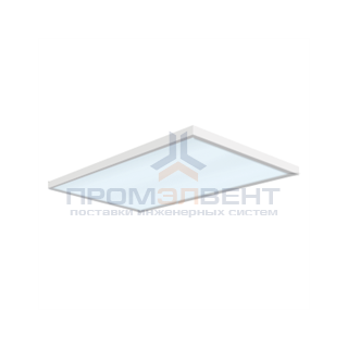 Светодиодный светильник "ВАРТОН" офисный встраеваемый/накладной 595*295*50мм 18 ВТ 6500К