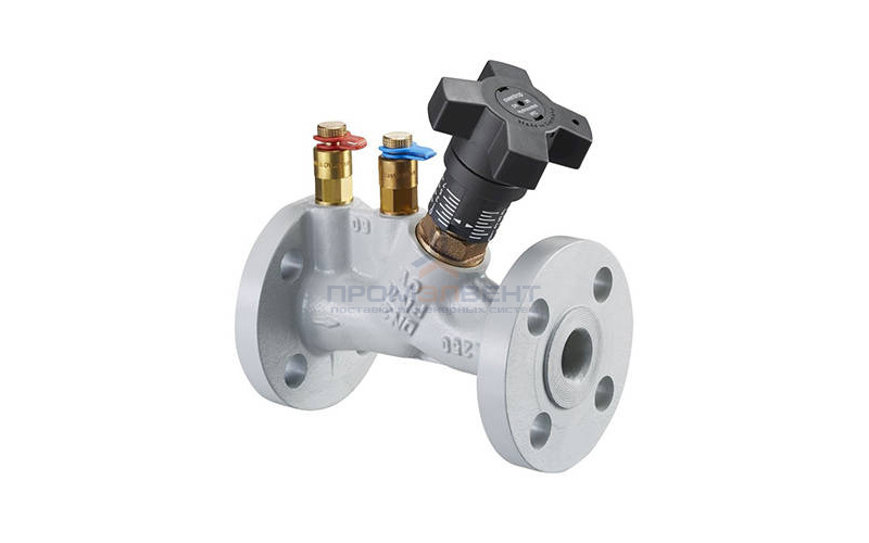 Вентиль регулирующий Oventrop Hydrocontrol VFC (16 бар) - Ду125 (с фланцами по ANSI)