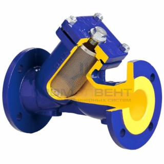 Фильтр грубой очистки BROEN V821 - Ду50 (Фланец/Фланец, PN16, Tmax 300°C)