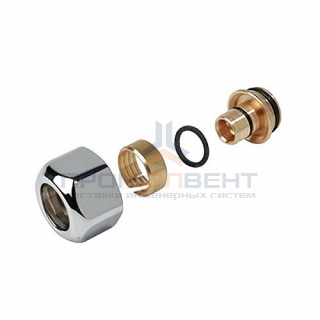 Соединение резьбозажимное Giacomini T179M - 16x2.0 x 16 (компрессионный, для металлопласт.труб)