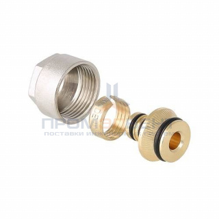 Соединение резьбозажимное VALTEC VT.4420.NE - 20x2.0 x 3/4"EK (для металлопластиковых труб)