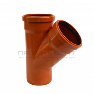 Тройник SINIKON НПВХ 250/160x45