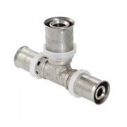 Тройник переходной VALTEC VTm.231 - 26 x 20 x 20 (прессовой, для металлопластиковых труб)