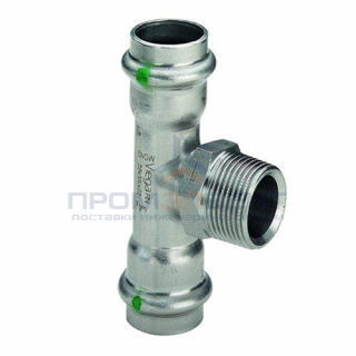 Тройник переходной Viega Sanpress Inox 2317.1 - 18 x 3/4" x 18 (нержавеющая сталь)