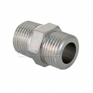 Ниппель VALTEC VTi.582 - 1/2" (резьбовой, для труб из нержавеющей стали)