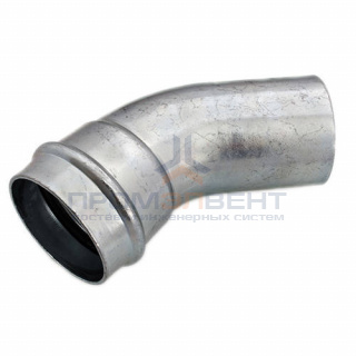 Отвод 45° Conex Banninger PC 5040 - 15 (оцинкованная сталь)