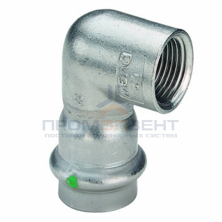 Отвод 90° Viega Sanpress Inox 2314.2 - 22 x 1/2" (нержавеющая сталь)