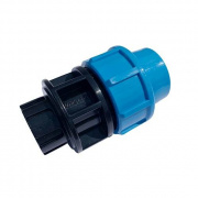 Переход на внутреннюю резьбу ДЖИЛЕКС - 32 x 3/4" (винтовой, для труб ПНД)