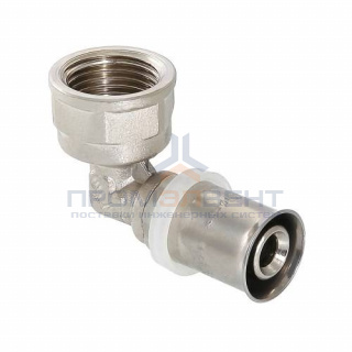 Переход на внутреннюю резьбу угловой VALTEC VTm.252 - 20 x 1/2" (прессовой, для металлопласт. труб)