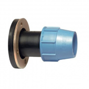 Переход на фланцевое соединение UNIDELTA 1011 - 75 x 2"1/2 (винтовой, для труб ПНД)