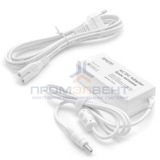 03-21 Блок Питания(Адаптер) 12В, 72 Вт, IP44, 6А, разъем 2,5*5,5мм, пластик, 153*60*35мм