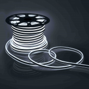 10-76 Светодиодный НЕОН (2 стор.), 220В, 6Вт/м,SMD 2835,108д/м,IP65,150Лм/м,кат.50 м,8.5*18.5мм, без аксессуаров,ХБ