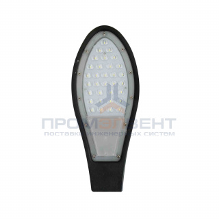 14-14 Светильник консольный светод., ул.осв., 85-265В, 30Вт, IP65, 2400Лм, 150*50*360мм, темно-серый