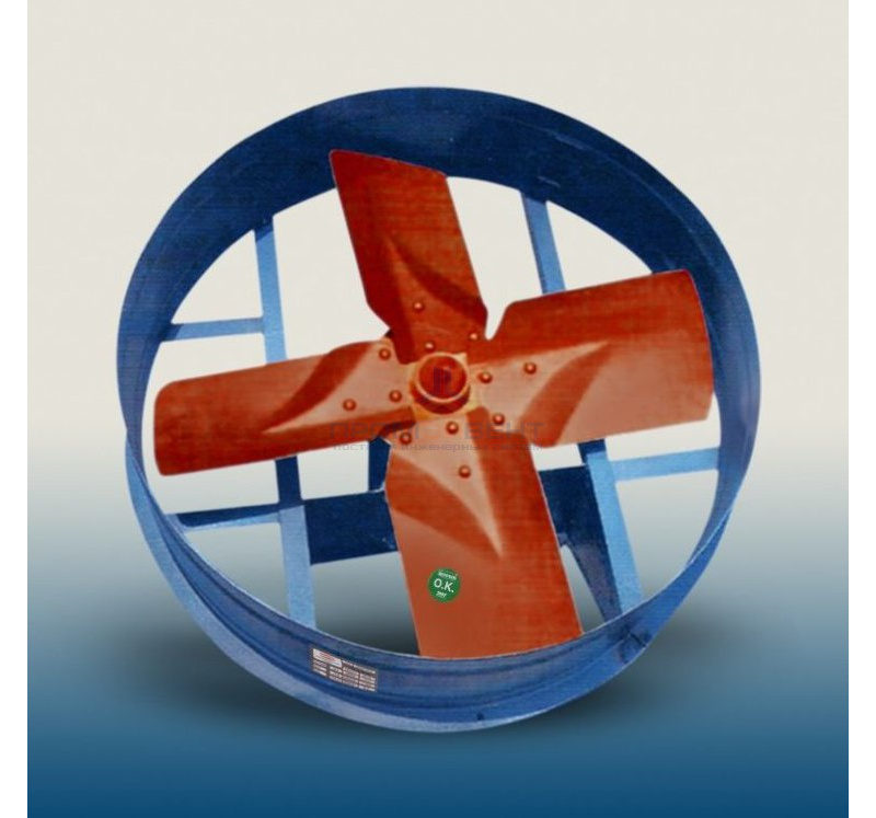 Bентилятор Bahcivan BA 4M 500 осевой промышленный