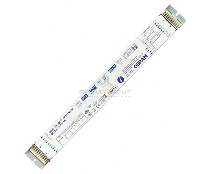 ЭПРА Osram QTi DALI 3x18 DIM диммируемый для люминесцентных ламп T8