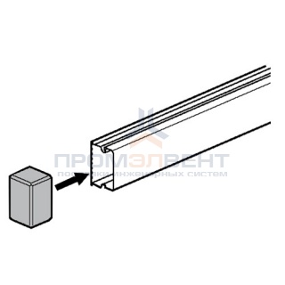 Заглушка 15x10мм Legrand METRA