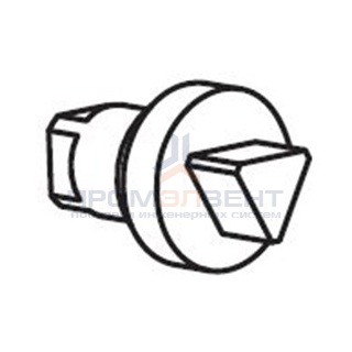 Металлический ключ треугольного профиля 7мм