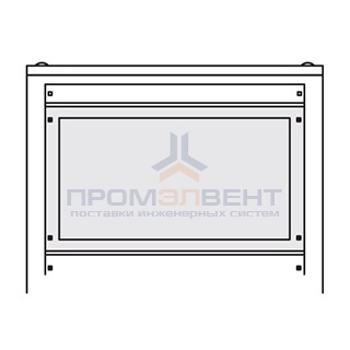 Секционная панель, углублённая, В600мм, Ш600мм