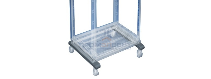 Профиль для установки роликов, глубина 600мм, 1 упаковка - 2шт.