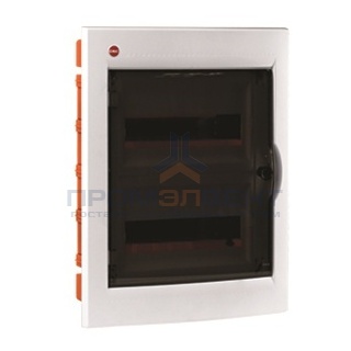 Щиток встраив. с дверцей 24мод., IP41, белый, с клеммн.блоком в компл. 2х87508 и замком