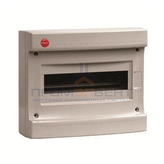 Щиток настен. без дверцы 18мод., IP40, серый