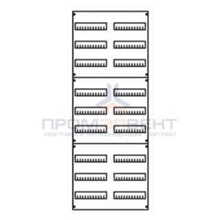 Панель для модульных уст-в 2ряда/9реек