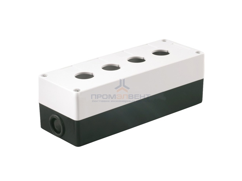 Корпус КП104 для кнопок 4 места белый ИЭК